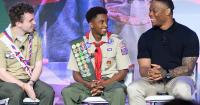 Montgomery’s scouting pride: Texans back hopes his story will inspire more kids like him to join