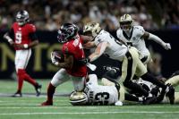 Falcons thump Saints, New Orleans marks Katrina anniversary