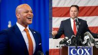 Cox, Moore spar over taxes, Trump & immigration in Maryland governor’s debate