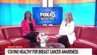 HEALTH WATCH: Staying Healthy For Breast Cancer Awareness Month