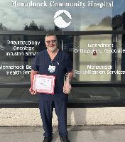 Monadnock Community Hospital employee Brian Stimpson named medical assistant of the year