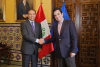 Peru: Foreign Affairs Minister meets with OAS/EOM Chief