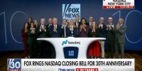 Fox News Media CEO Suzanne Scott rings Nasdaq closing bell in honor of network's 30th anniversary
