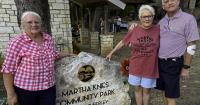 Fundraiser, dedication held for playground renovation