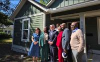 North Carolina’s governor celebrates affordable housing project that could be model for state