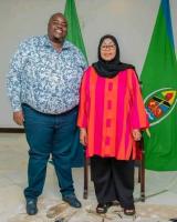 Tanzanian President Suluhu arrives in Harare for Chivayo funeral amid media blackout
