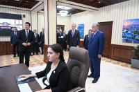 President Emomali Rahmon Inaugurates New Environmental Protection Department Building in Kulob