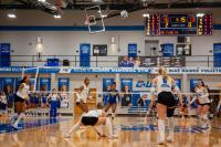 Photo Gallery: MTSU Volleyball Wins 3-0 against Delaware
