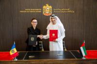 PHOTO // Moldova, United Arab Emirates sign Memorandum of Understanding on cooperation between diplomatic institutes