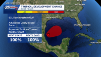 Invest 92-L could become tropical depression soon as Gulf system organizes off Florida and Louisiana