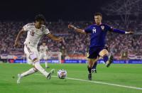 Spain down Croatia