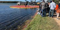 Pittsville high schoolers teach elementary students about cranberry harvest