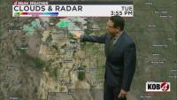 Isolated showers and cooler temps expected across New Mexico