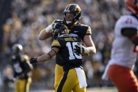 Former Iowa offensive lineman Beau Stephens is letting his personality shine with the Seattle Seahawks