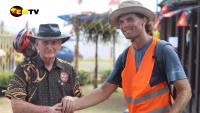 AMERICAN CYCLIST TRAVELS ACROSS PNG BY BICYCLE