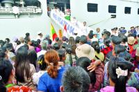 Malaysia returns 10,000 Myanmar nationals since January; Migrant workers to protest Min Aung Hlaing visit