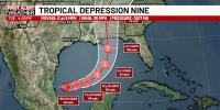 Florida governor declares state of emergency for 25 counties ahead of Tropical Depression 9