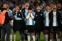 Messi bids tearful farewell to Argentina with goal in 3-0 win over Benin