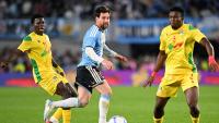 Lionel Messi's golden assists in farewell match give Argentina 2-0 lead against Benin; watch video