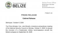 Government confirms Guatemala’s airspace incursion and calls for an OAS investigation