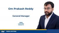 Tata Consumer Products elevates Om Prakash Reddy to general manager