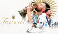 Lionel Messi ends Argentina career with goal and two assists against Benin on emotional night