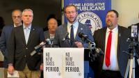 Maine GOP, Dems trade barbs over projected budget shortfall