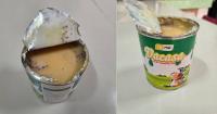 Cuban woman reports spoiled condensed milk sold in state store for dollars in Pinar del Río