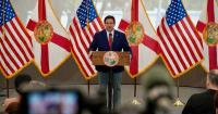 DeSantis declares a state of emergency in 25 counties in Florida due to a potential hurricane
