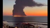 Cyprus-linked tanker ablaze off Sochi after Black Sea drone attack 