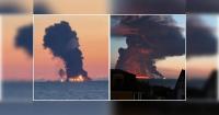Ukrainian drone attack sets fire to oil tanker carrying 23 Indians off Russia's Black Sea coast; crew rescued