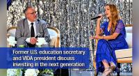 Cardona and Villarreal Turn VIDA Fireside Conversation to Education and Opportunity