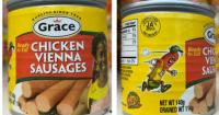 USDA Issues Nationwide Alert for Canned Chicken Sausages Illegally Imported From Jamaica