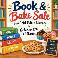 FRIENDS OF THE LIBRARY FALL BOOK AND BAKE SALE SET FOR OCTOBER 17TH