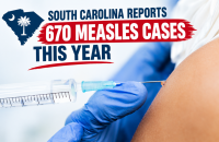 South Carolina Reports 670 Measles Cases This Year