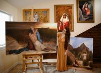 Sacred art, fueled by chocolate chips and prayer