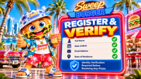 SweepBurger Publishes Account Registration and Verification Requirements