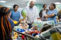 Guyanese, Indian specialists successfully perform 16 heart procedures on children at GPHC