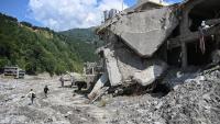 Families protest as Nepal ends search for flood victims