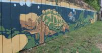 Local college student combines science and art for southeast Springfield mural