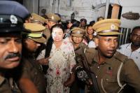 Sri Lanka’s former first lady is arrested on corruption allegations
