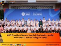 ADB President Joins Pre-COP31, calls for faster Resilience Finance