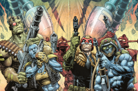 Judge Dredd Meets Rogue Trooper: 2000 AD Drops Four Titles as British Sci-Fi Comics Hit America