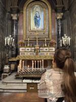 Embracing Our Mother Abroad: Benedictine College Students Celebrate Mary’s Birthday in Florence