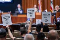 Santa Ana council orders external review after video shows man being punched by police