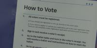 Election Day now four weeks away