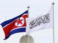 The Taliban and North Korea hold military talks during Russian exercises.