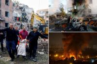 Vladimir Putin celebrates 74th birthday with deadly strikes on Kyiv, leaving at least 19 dead