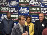 Pappas, Warnock Campaign Together at Organize New Hampshire Office Opening