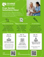 Ozarks Healthcare to help seniors navigate healthcare, Medicare and more during Senior Solutions Hour